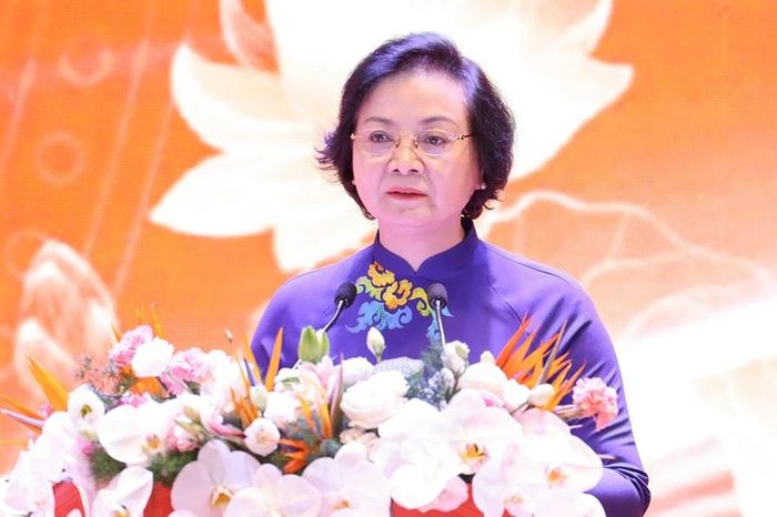  Phó Thủ tướng Phạm Thị Thanh Trà phát biểu tại Hội nghị (ảnh: VPQH).