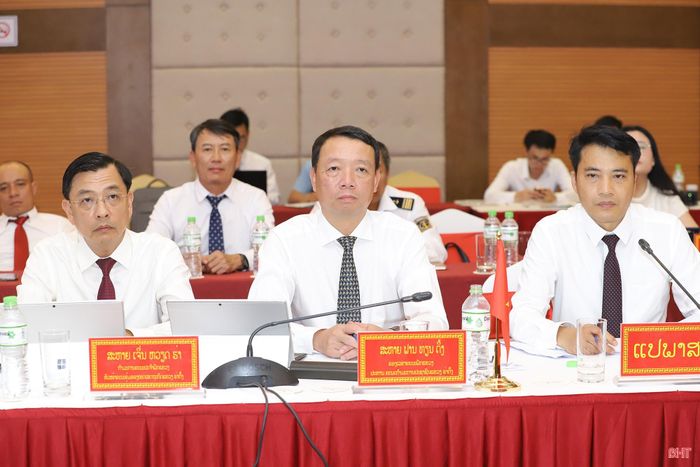 Chủ tịch UBND tỉnh Phan Thiên Định tại cuộc làm việc.