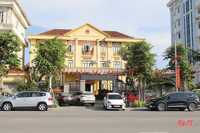 TAND khu vực 1 - Hà Tĩnh - nơi diễn ra phiên xét xử bị cáo Nguyễn Viết Linh.