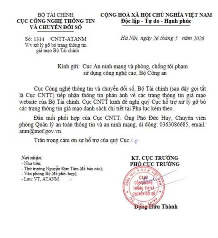 (Nguồn: Bộ Tài chính)
