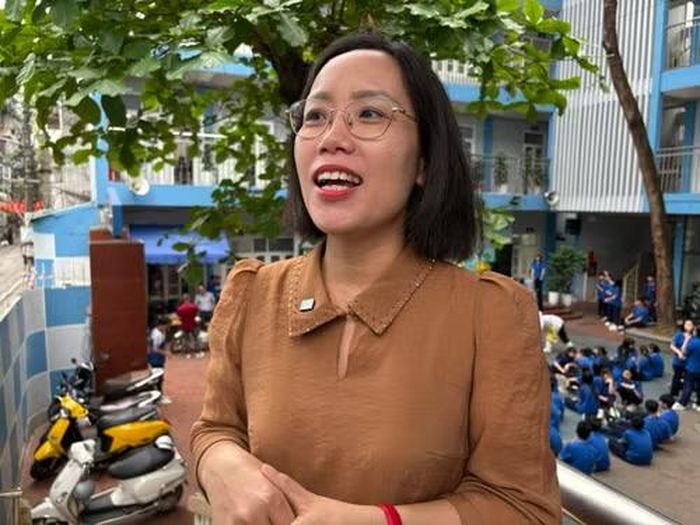 Cô Nguyễn Thị Như Vân, giáo viên Trường Trung học cơ sở Chương Dương. (Ảnh: Phạm Mai/Vietnam+)