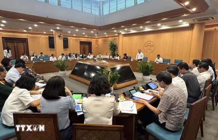 Quang cảnh cuộc họp. (Ảnh: Quốc Lũy/TTXVN)
