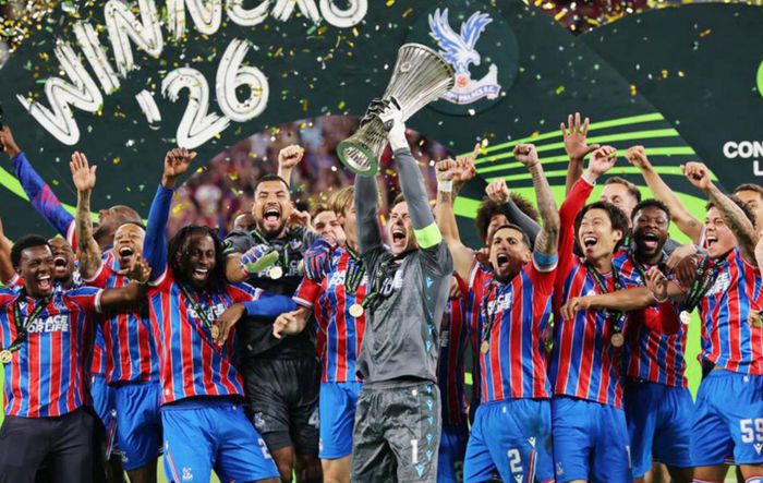 Crystal Palace giành cúp châu Âu ngay trong lần đầu tham dự. Ảnh: Eurosports