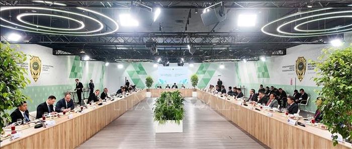 Tham vấn cấp cao Nga và ASEAN về an ninh lần thứ 6. Ảnh: Tâm Hằng/PV TTXVN tại LB Nga