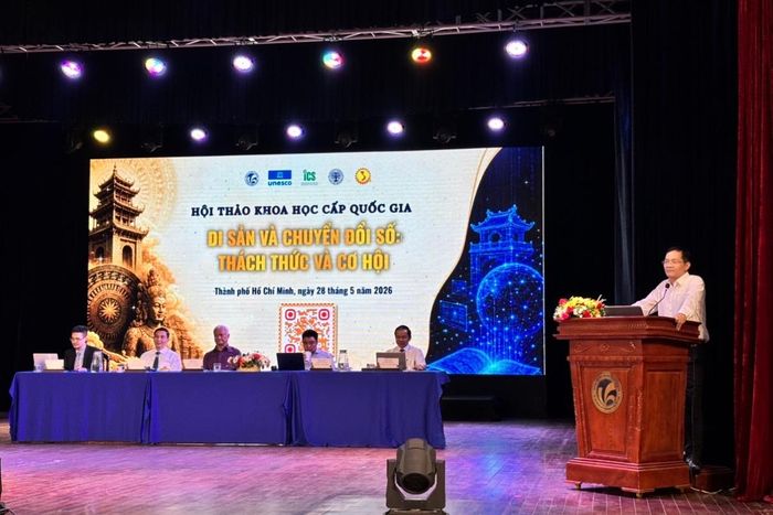 Đại biểu và khách mời chia sẻ nhiều nghiên cứu, tham luận có giá trị tại Hội thảo Di sản và chuyển đổi số: Thách thức và cơ hội.