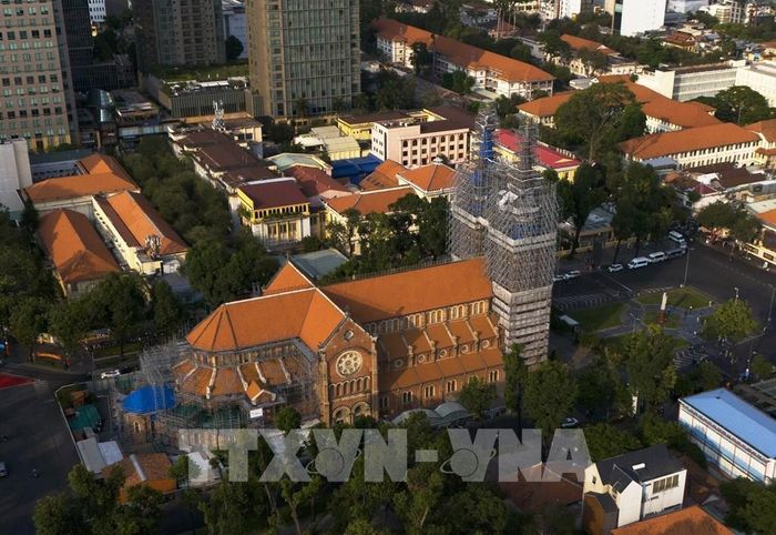 Xây dựng TP. Hồ Chí Minh trở thành đô thị toàn cầu, thông minh, hiện đại. Ảnh minh họa: Hồng Đạt - TTXVN 