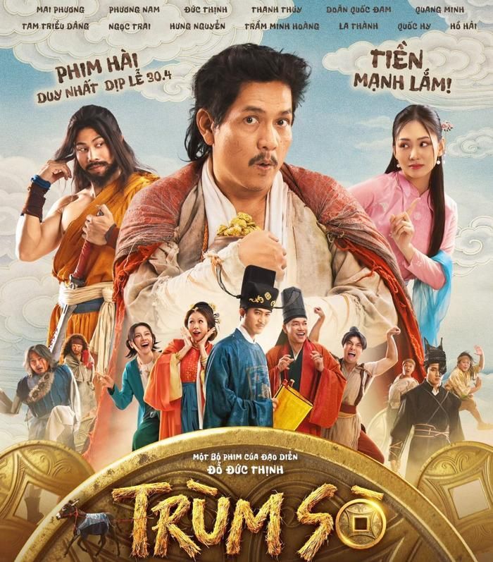 Trùm Sò là bộ phim mang màu sắc hài gia đình ra mắt dịp lễ 30/4 - 1/5 từng được kỳ vọng của đạo diễn Đức Thịnh. Ảnh: NSX