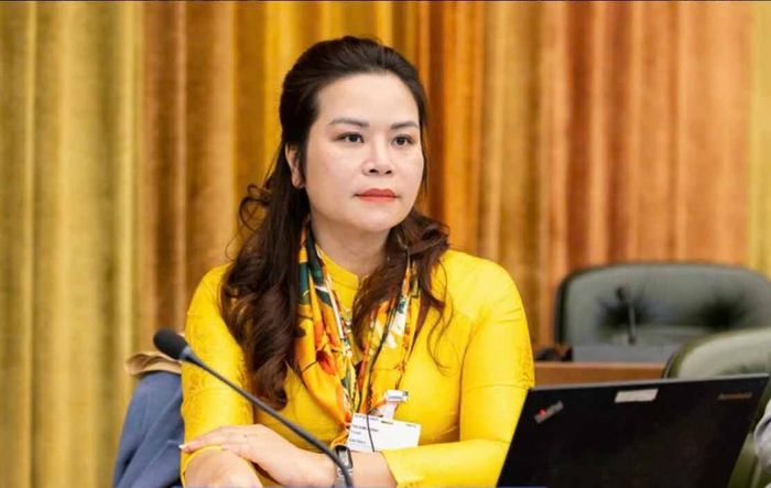 Bà Phạm Thị Kim Oanh - Phó Cục trưởng Cục Bản quyền tác giả, Bộ Văn hóa, Thể thao và Du lịch
