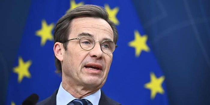 Thủ tướng Thụy Điển Ulf Kristersson. Ảnh: Reuters