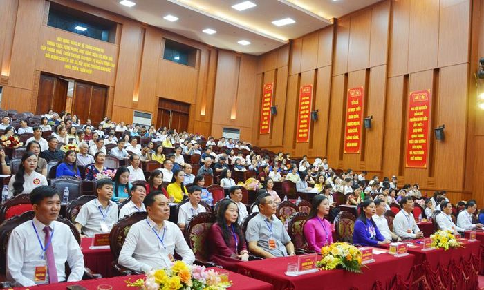 Các đại biểu tham dự hội thi.