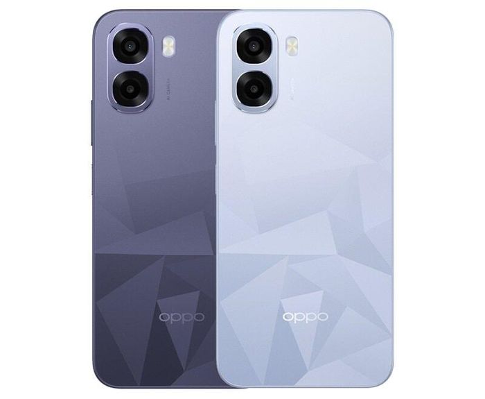 Hai lựa chọn màu sắc trên A6T (Ảnh: OPPO).
