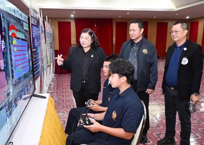 Trung tâm đào tạo drone tại Thái Lan. Ảnh: Nation