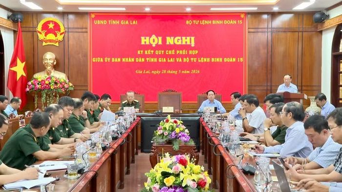  Quang cảnh buổi ký kết. Ảnh: Nhật Trường 
