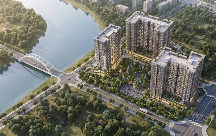 Phối cảnh dự án.