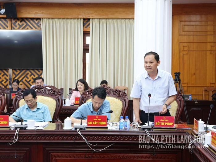 Lãnh đạo Sở Tư pháp làm rõ một số nội dung đoàn khảo sát quan tâm