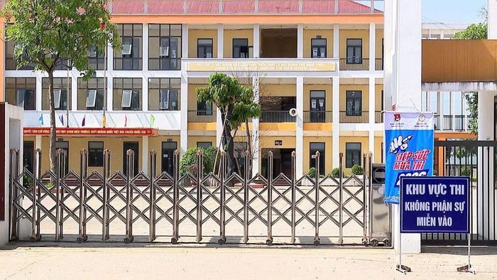 Các điểm thi được đảm bảo an toàn, an ninh trong suốt những ngày thi.