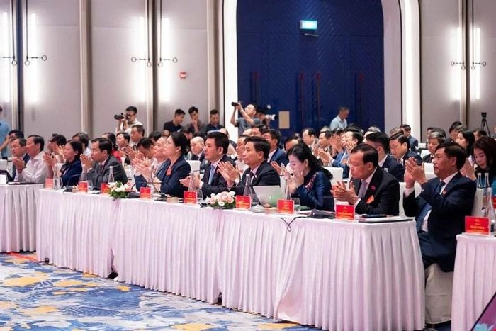  Các đại biểu dự hội nghị tại điểm cầu Trung ương. Ảnh: Cổng thông tin điện tử Quốc hội. 
