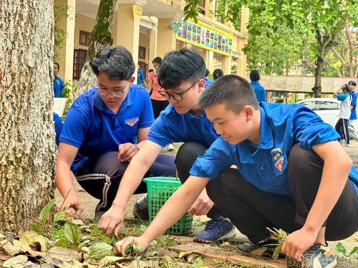 Các hoạt động đoàn thể tại Trường THPT số 1 Bảo Yên luôn sôi nổi nhờ những nhân tố tích cực như Trương Vũ Hùng.