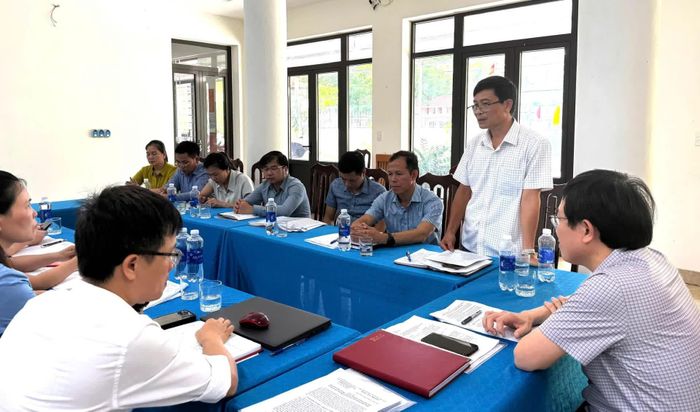 Đại diện các địa phương tham gia ý kiến - Ảnh: H.Tr