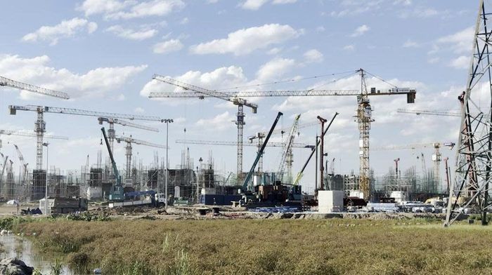 Lực lượng quản lý vận hành thuộc Đội TTĐ Hà Nội 3, túc trực tại khu vực xã Thượng Phúc, Hà Nội, đường dây 500kV Nho Quan - Thường Tín, nơi có công trường đang thi công