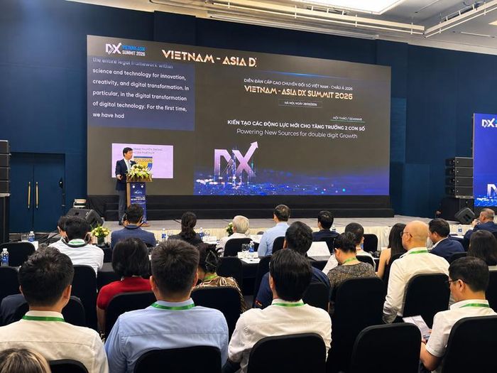 Vietnam - Asia DX Summit 2026 thu hút sự tham gia của nhiều đại biểu đại diện cơ quan quản lý, tổ chức quốc tế và cộng đồng doanh nghiệp công nghệ.