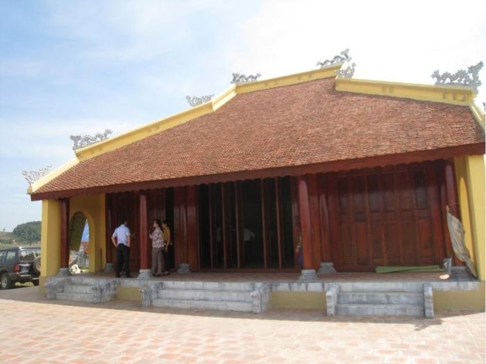 Di tích quốc gia Miếu Triệu Tường – xã Hà Long, tỉnh Thanh Hóa được trùng tu tôn tạo. Ảnh: tư liệu