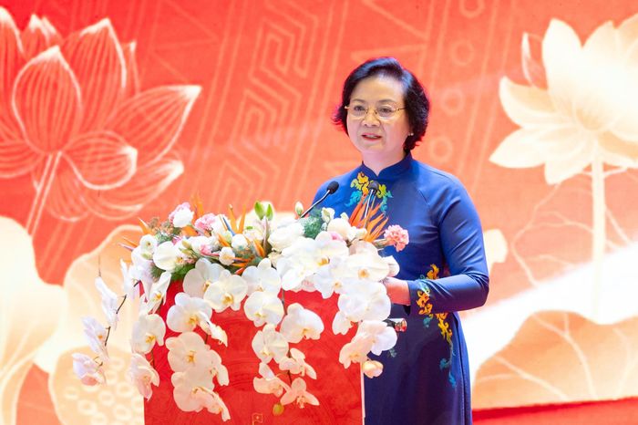 Phó Thủ tướng Chính phủ Phạm Thị Thanh Trà phát biểu tại Hội nghị
