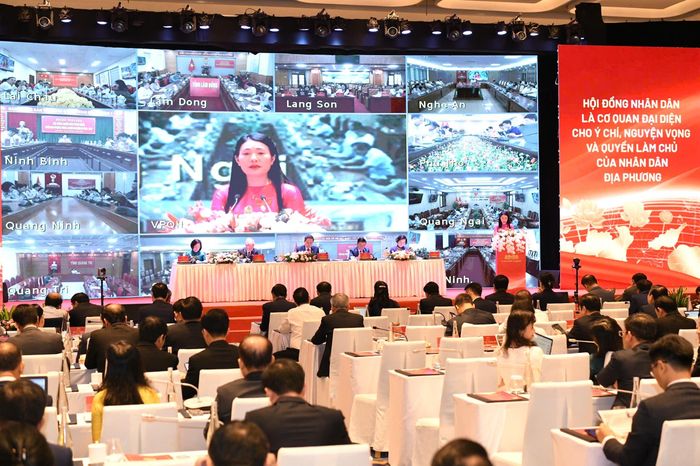 Hội nghị toàn quốc triển khai phương hướng, nhiệm vụ nhiệm kỳ 2026 - 2031 được tổ chức trực tiếp kết hợp trực tuyến 34 điểm cầu trong cả nước. Ảnh: Lâm Hiển