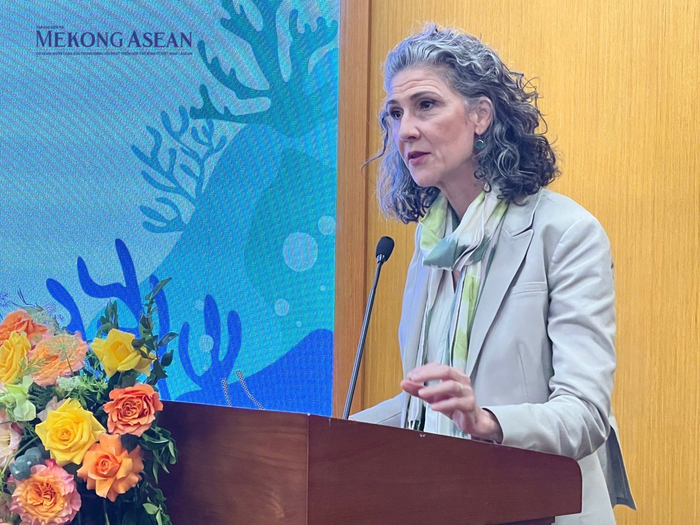 Bà Ramla Khalidi, Trưởng Đại diện Thường trú UNDP tại Việt Nam. Ảnh: Thảo Ngân - Mekong ASEAN.