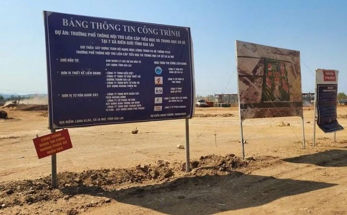 Các trường học tại 7 xã biên giới tỉnh Gia Lai dự kiến đưa vào hoạt động từ năm học 2026-2027.