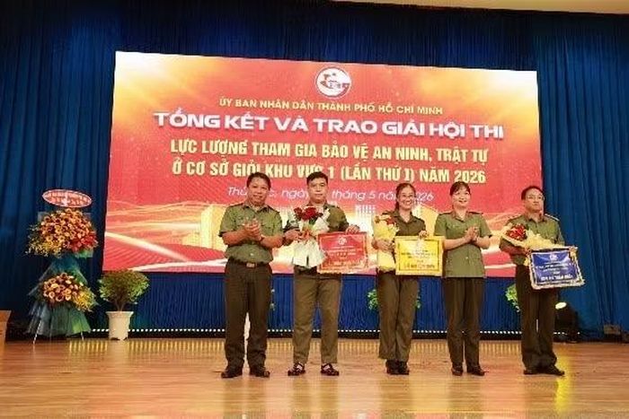 Tổng kết trao giải hội thi cấp cụm ở TP Hồ Chí Minh.