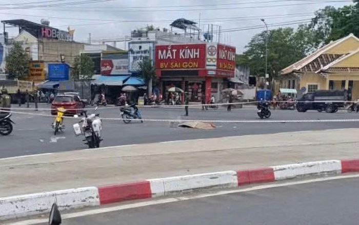 Vụ va chạm khiến 2 chị em bà E. tử vong tại chỗ.