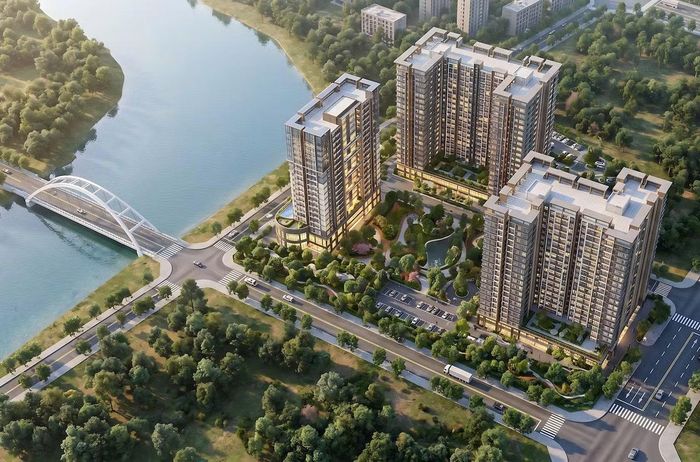 Phối cảnh Dự án nhà ở dành cho lực lượng vũ trang CAND tại số 66 đường Cách Mạng Tháng Tám.