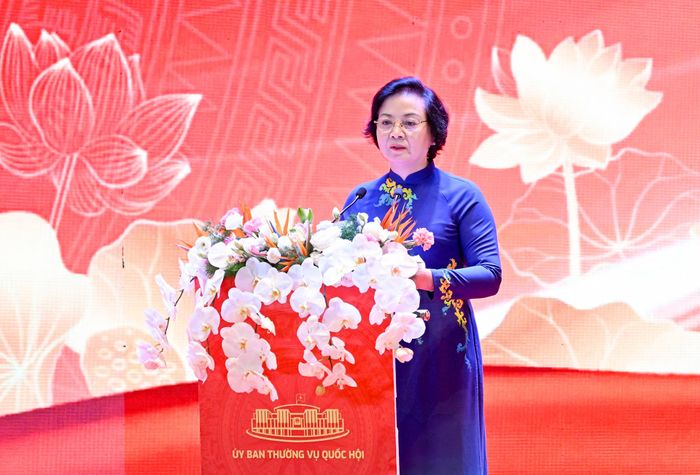 Phó Thủ tướng Phạm Thị Thanh Trà phát biểu tại Hội nghị. Ảnh: D. LINH