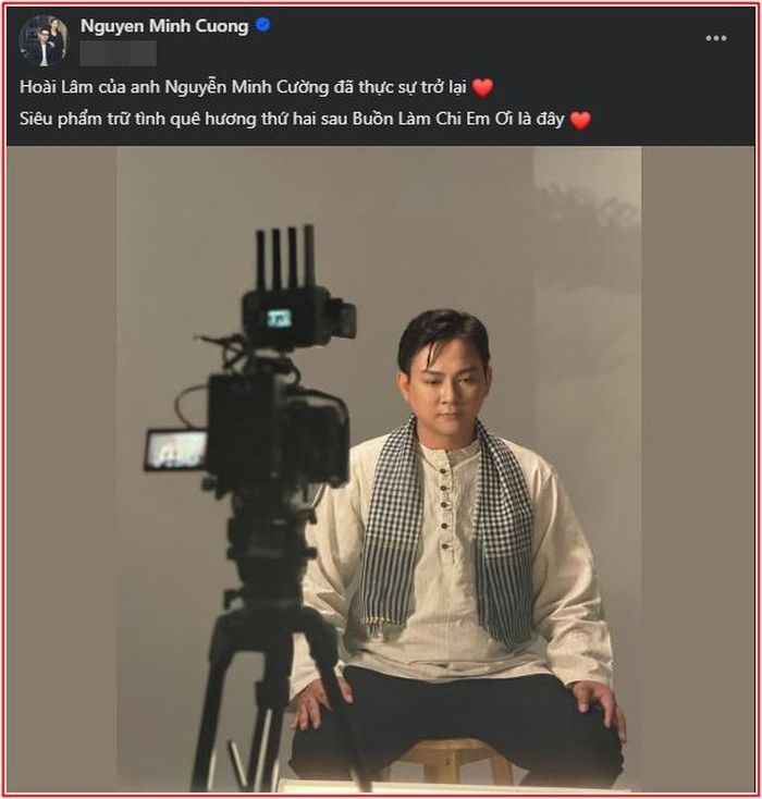 Ca khúc mới của Hoài Lâm.
