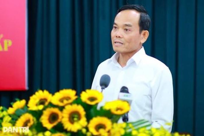 Bí thư Thành ủy TPHCM Trần Lưu Quang phát biểu