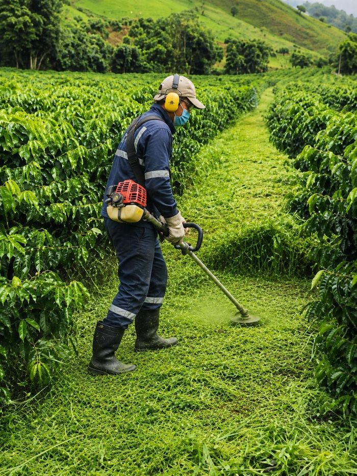  Phát cỏ thay phun thuốc - Cách làm mới giúp nhà vườn Lâm Đồng tăng giá trị nông sản 
