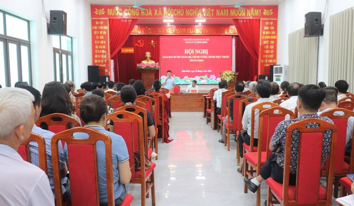 Toàn cảnh hội nghị. Ảnh Đ. Đạt