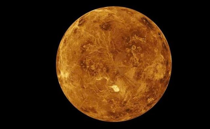 Sao Kim được chụp bởi tàu vũ trụ Magellan của NASA. (Ảnh: NASA)