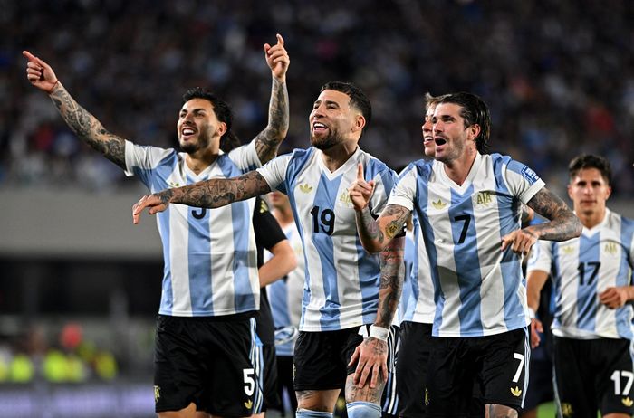  Argentina có dàn sao trải đều ở các tuyến. Ảnh: Reuters 