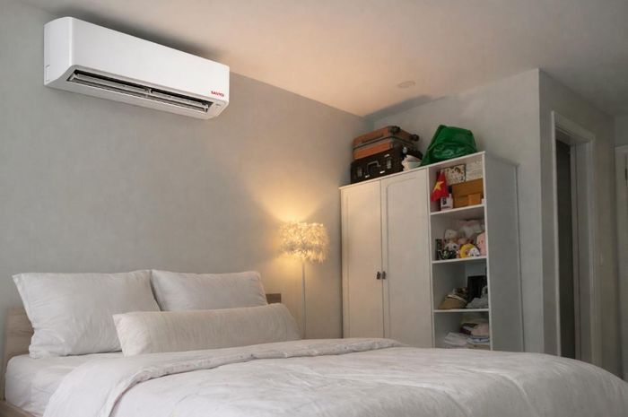  Thiết kế tối giản, tinh gọn của SANYO Comfort Series trở thành “mảnh ghép” hài hòa trong không gian sống của người trẻ. 