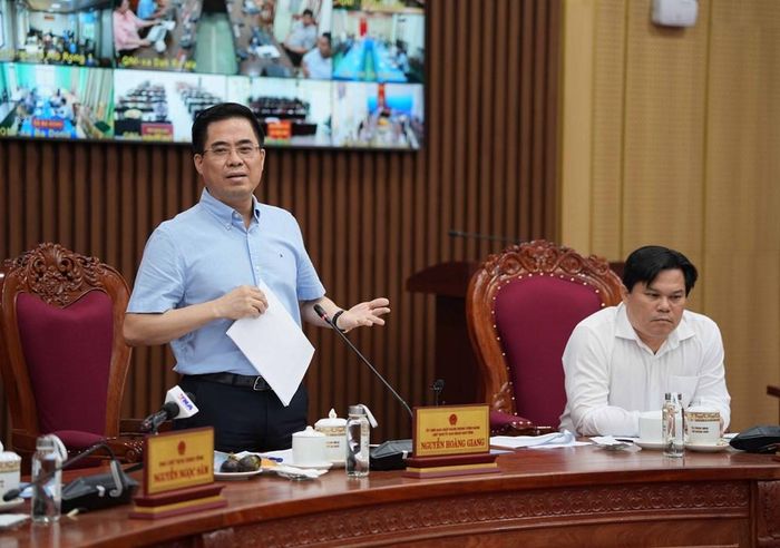 Chủ tịch UBND tỉnh Nguyễn Hoàng Giang nhấn mạnh vai trò quan trọng của Chỉ số PCI trong nâng cao năng lực cạnh tranh và thúc đẩy phát triển kinh tế - xã hội của tỉnh