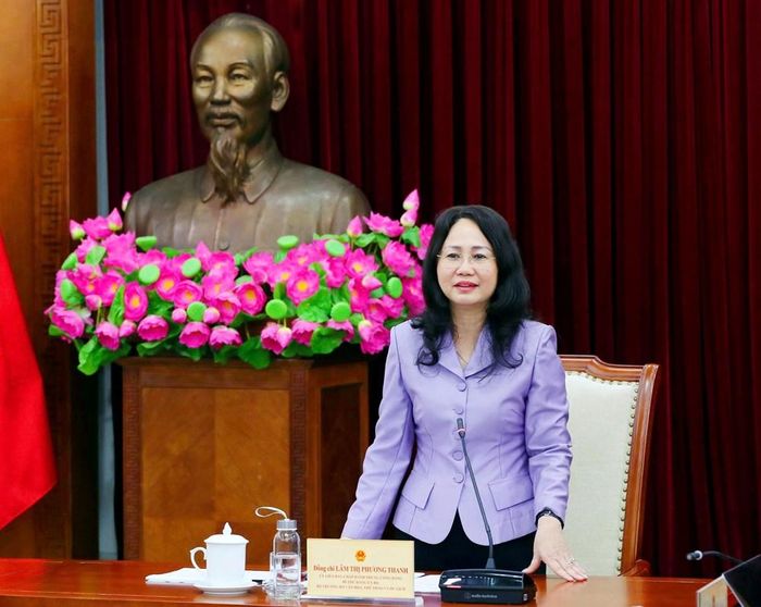 Bộ trưởng Lâm Thị Phương Thanh yêu cầu đẩy nhanh triển khai Chương trình mục tiêu quốc gia về phát triển văn hóa trên tinh thần khẩn trương, minh bạch, hiệu quả