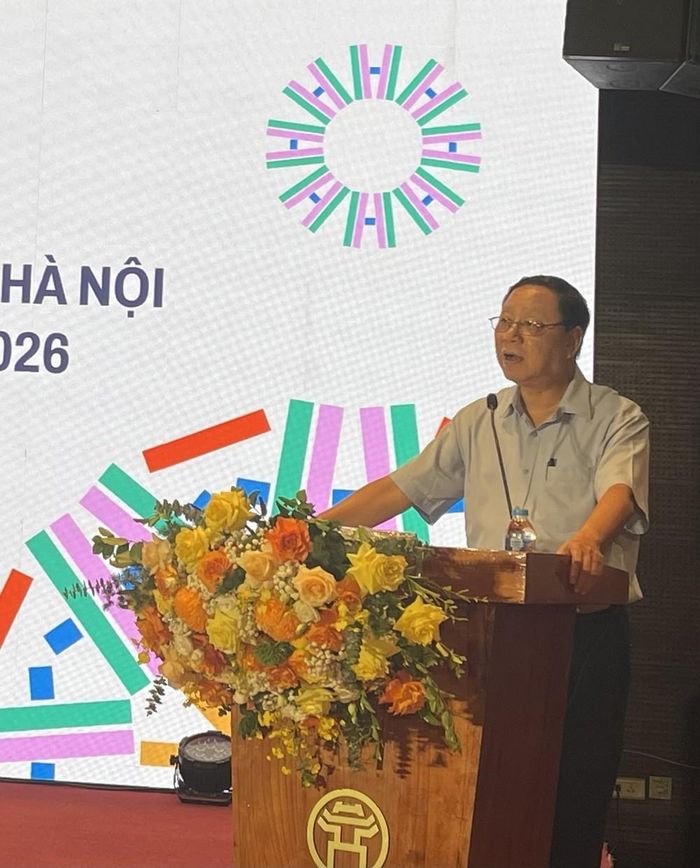 Tiến sĩ Nguyễn Thế Hùng, Tổng thư ký Hội Di sản Văn hóa Việt Nam, phát biểu tại chương trình. Ảnh: Tuyết Mai - TTXVN