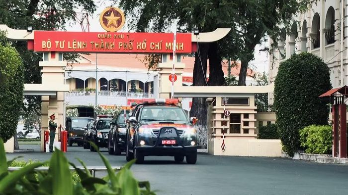 Trụ sở Bộ Tư lệnh Thành phố Hồ Chí Minh tại phường Hòa Hưng.
