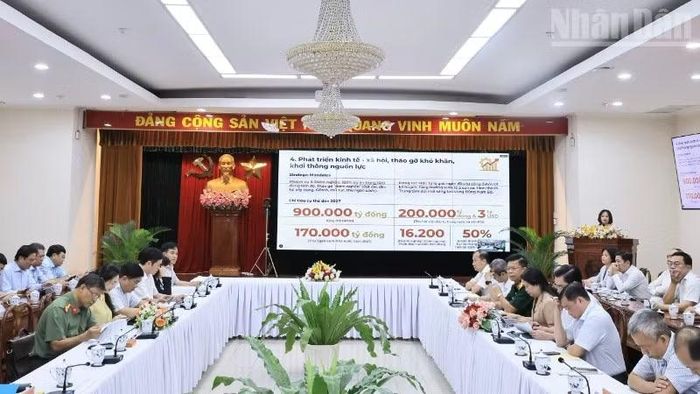 Quang cảnh hội nghị.