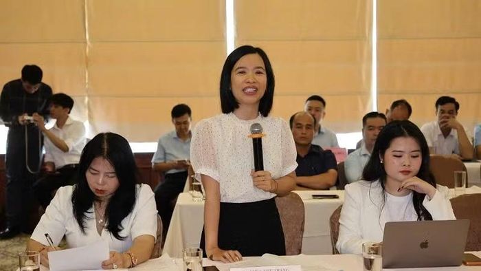 Đại biểu tham gia trao đổi, thảo luận tại hội thảo.