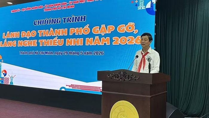 Đồng chí Võ Văn Minh phát biểu kết luận chương trình.
