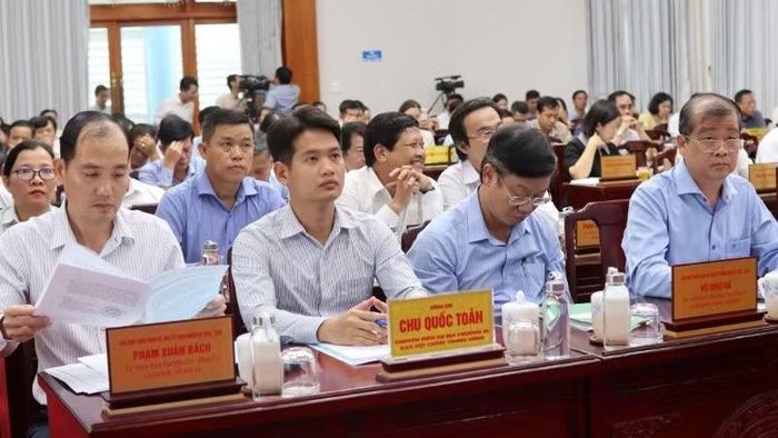 Đại biểu dự hội nghị.