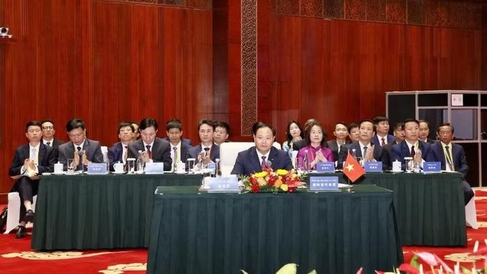 Đoàn Đại biểu tỉnh Lai Châu tại hội nghị.